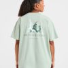 AYBL Wellness Oversized T Shirt - Green: The Ultimate Comfort & Style Fusion