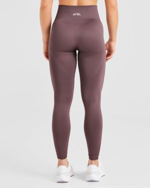 Balance V3 Seamless Leggings - Coffee Bean: The Ultimate Squat-Proof Performance Wear