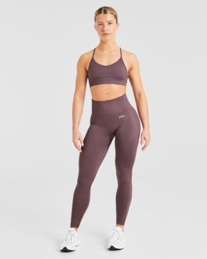 Balance V3 Seamless Leggings - Coffee Bean: The Ultimate Squat-Proof Performance Wear