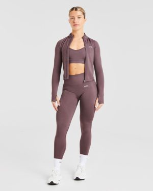 Balance V3 Seamless Leggings - Coffee Bean: The Ultimate Squat-Proof Performance Wear