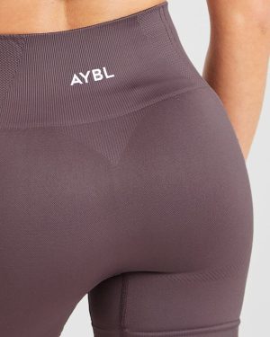 Balance V3 Seamless Shorts - Coffee Bean: The Ultimate Squat-Proof Performance Wear