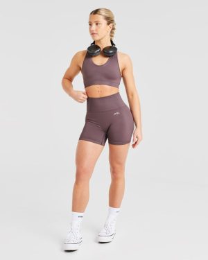 Balance V3 Seamless Shorts - Coffee Bean: The Ultimate Squat-Proof Performance Wear