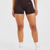 Balance V3 Seamless Shorts - Dark Brown: The Ultimate Squat-Proof Performance Wear