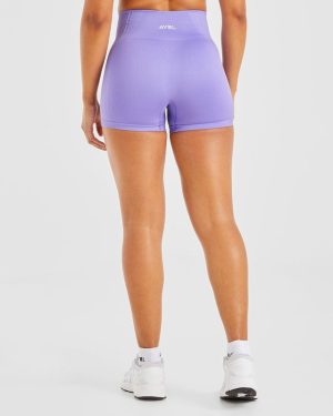 Balance V3 Seamless Shorts - Lavender Purple: The Ultimate Squat-Proof Performance Wear