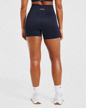 Balance V3 Seamless Shorts - Navy: The Ultimate Squat-Proof Performance Wear