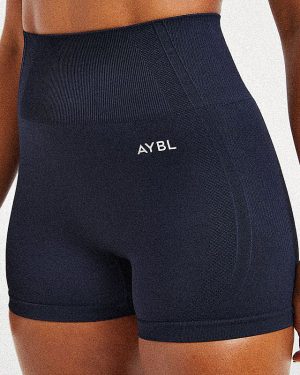 Balance V3 Seamless Shorts - Navy: The Ultimate Squat-Proof Performance Wear