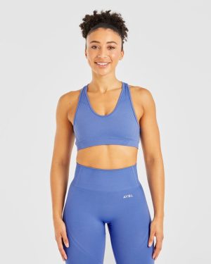 Balance V3 Seamless Sports Bra - Bright Cobalt: The Ultimate Medium-Support Solution