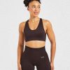 Balance V3 Seamless Sports Bra - Dark Brown