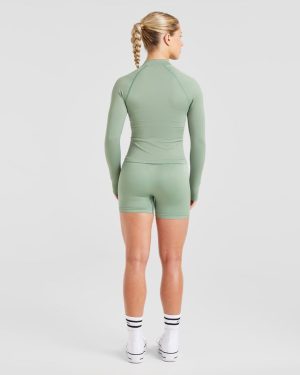 Balance V3 Seamless Zip Jacket - Grove Green: The Ultimate Performance Layer