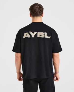 Blur Oversized T-Shirt Black: The Ultimate Heavyweight Cotton Essential