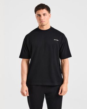 Blur Oversized T-Shirt Black: The Ultimate Heavyweight Cotton Essential