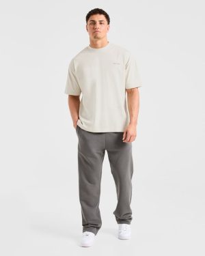 Blur Oversized T-Shirt - Off White: The Ultimate Comfort Staple