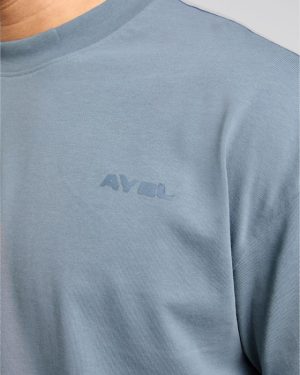 Blur Oversized T-Shirt - Steel Blue: The Ultimate Comfort & Style Statement
