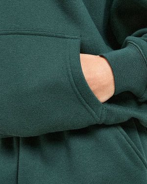 Classic Plush Oversized Hoodie - Pine Green: The Ultimate Comfort Upgrade