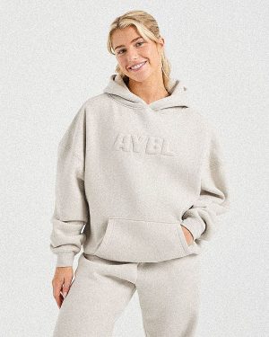 Classic Plush Oversized Hoodie - Sand: The Ultimate Comfort Essential