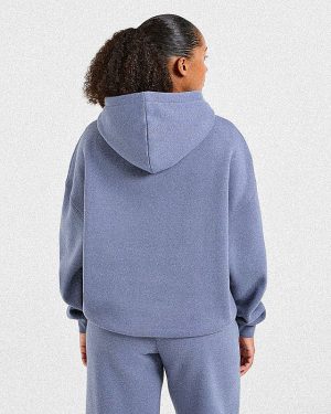 Classic Plush Oversized Hoodie - Slate: The Ultimate Comfort Essential