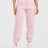 Classic Plush Oversized Joggers - Pastel Pink