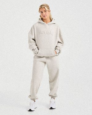 Classic Plush Oversized Joggers - Sand: The Ultimate Comfort Staple