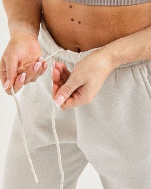 Classic Plush Oversized Joggers - Sand: The Ultimate Comfort Staple