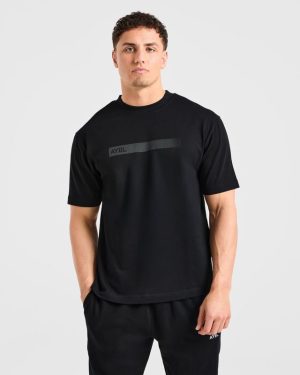 Classic Black T-Shirt - Premium Heavyweight Cotton