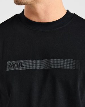 Classic Black T-Shirt - Premium Heavyweight Cotton