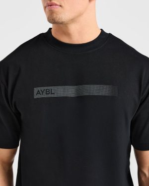 Classic Black T-Shirt - Premium Heavyweight Cotton