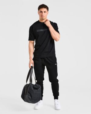 Classic Black T-Shirt - Premium Heavyweight Cotton