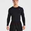 Elite Performance Compression Long Sleeve Shirt - Black
