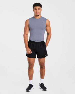 Slate Grey Compression Tank: Engineered for Peak Performance