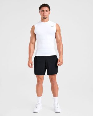 Premium White Compression Tank for Elite Performance