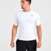 Elite White Compression T-Shirt for Peak Performance