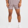 Core 5" Shorts - Steel Mauve: The Ultimate Performance Gear