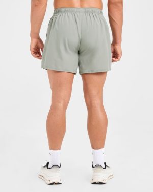 Core 5" Shorts - Washed Sage: The Ultimate Performance Essential