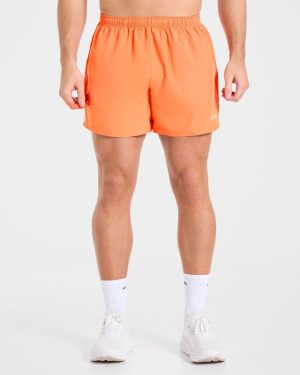 Core 5" Shorts - Summer Orange: The Ultimate Performance Gear