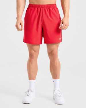 Core 7" Shorts - Chilli Red: The Ultimate Performance Essential