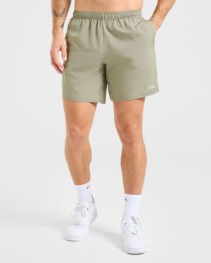 Core 7" Shorts - Desert Olive: The Ultimate Performance Essential