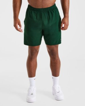 Core 7" Shorts - Forest Green: The Ultimate Performance Essential