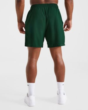 Core 7" Shorts - Forest Green: The Ultimate Performance Essential