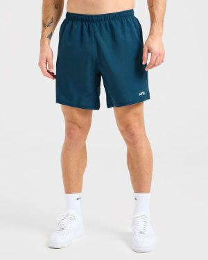 Core 7" Shorts - Ocean Teal: The Ultimate Performance Essential
