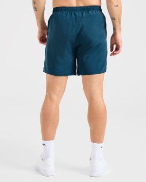 Core 7" Shorts - Ocean Teal: The Ultimate Performance Essential