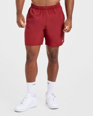 Core 7" Shorts - Vintage Red: The Ultimate Training Essential