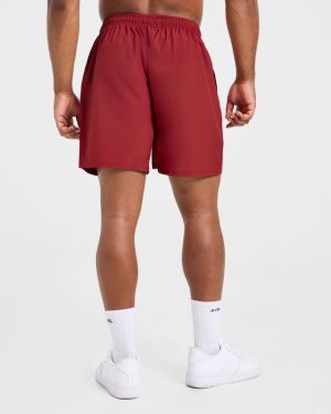 Core 7" Shorts - Vintage Red: The Ultimate Training Essential