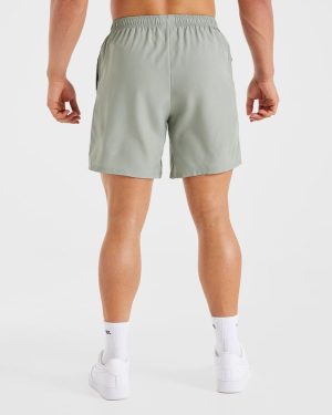 Core 7" Shorts - Washed Sage: The Ultimate Lightweight Training Essential