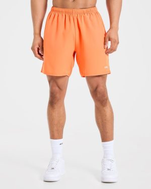 Core 7" Shorts - Summer Orange: The Ultimate Performance Gear