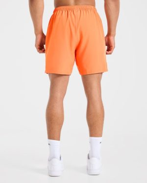 Core 7" Shorts - Summer Orange: The Ultimate Performance Gear