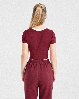 Courtside Baby Tee - Summer Cherry: The Ultimate Summer Essential