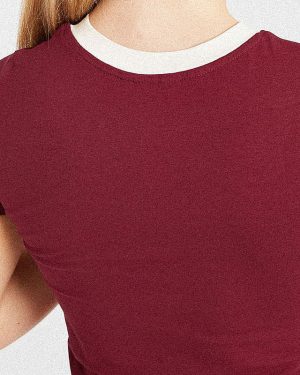 Courtside Baby Tee - Summer Cherry: The Ultimate Summer Essential