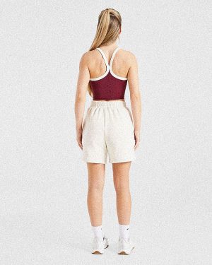Courtside Shorts - Off White: The Ultimate Blend of Comfort and Style
