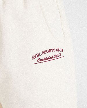 Courtside Shorts - Off White: The Ultimate Blend of Comfort and Style