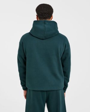 Academy Oversized Hoodie - Pine Green: The Ultimate Streetwear Essential